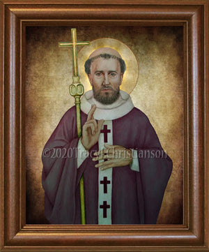 Pope St. Clement I Framed