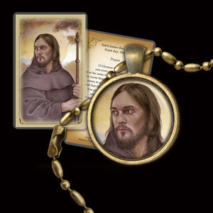 St. James the Less Pendant & Holy Card Gift Set