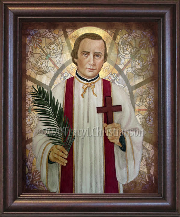 St. Peter Chanel Framed - Portraits of Saints