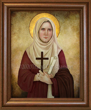 St. Phoebe Framed