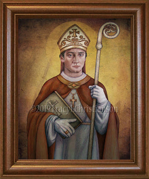 St. Thorlak Thorhallsson Framed