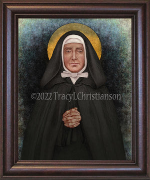 St. Jeanne Jugan Framed Art