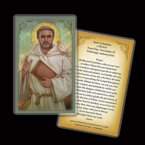 St. Columban Holy Card
