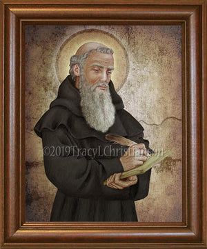 St. Bede the Venerable Framed