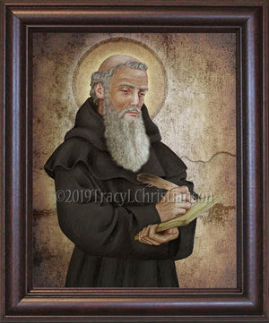 St. Bede the Venerable Framed