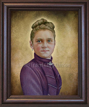 St. Therese of Lisieux (Teenager) Framed