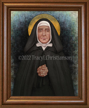 St. Jeanne Jugan Framed Art