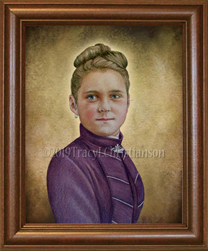 St. Therese of Lisieux (Teenager) Framed
