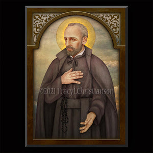 St. John Leonardi Plaque & Holy Card Gift Set