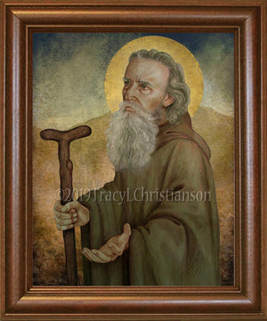 St. Anthony the Abbot Framed