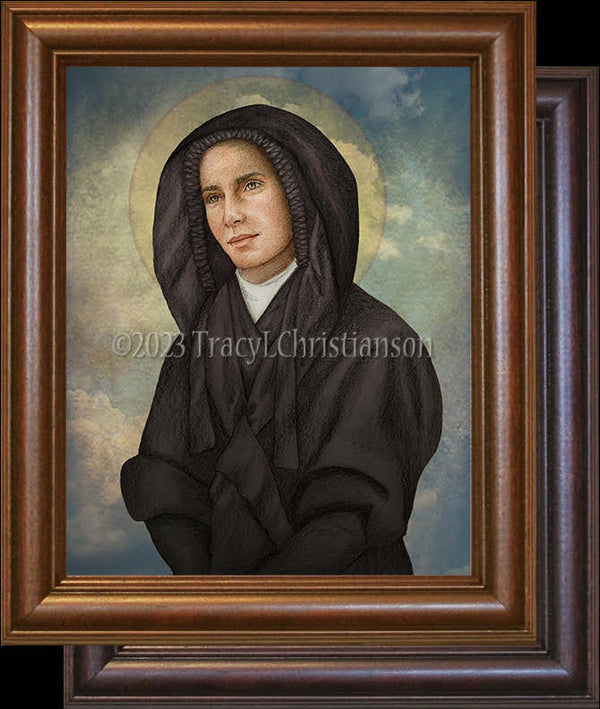 St. Lucy Filippini Framed Art - Portraits of Saints