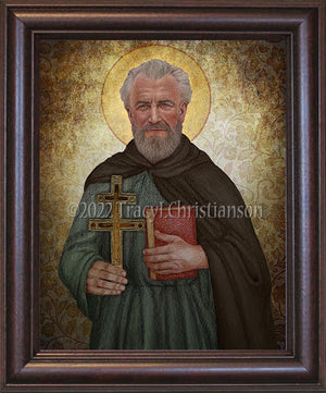 St. Justin Martyr Framed Art