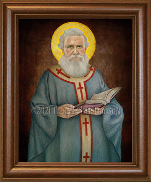 St. Theodore of Sykeon Framed Art