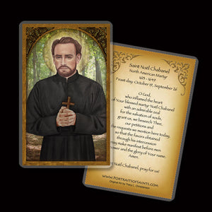 St. Noël Chabanel Holy Card