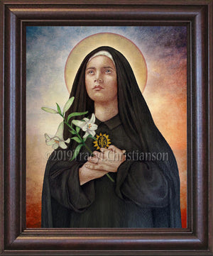 St. Mariana de Jesus de Paredes Framed
