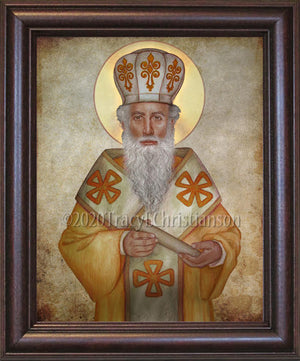 St. Gregory Nazianzen Framed