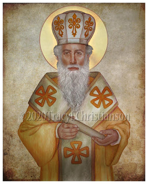 St. Gregory Nazianzen Print