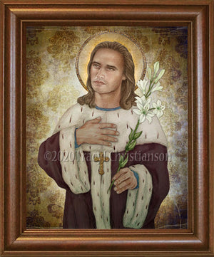 St. Casimir of Poland Framed