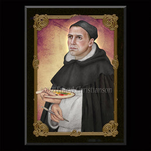Bl. Fra Angelico Plaque & Holy Card Gift Set