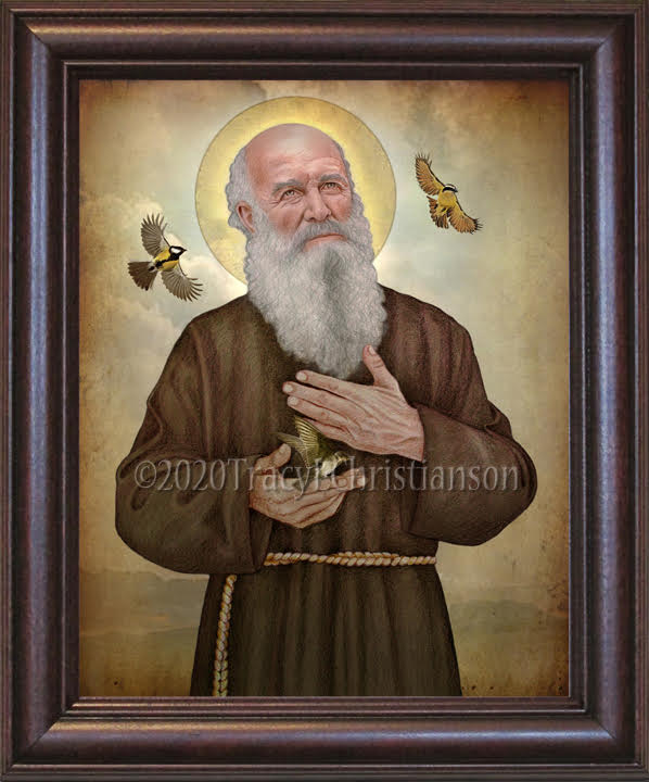 St. Conrad of Piacenza Framed - Portraits of Saints