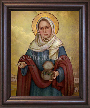 St. Hermione of Ephesus Framed Art