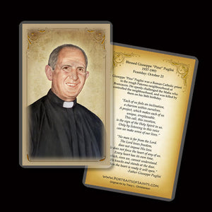 Bl. Fr. Giuseppe Puglisi Holy Card