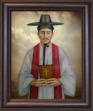 St. Andrew Kim Framed