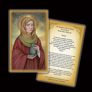 St. Joanna wife of Chuza Holy Card
