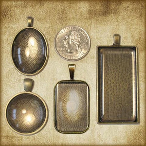 St. Rose of Viterbo Pendant & Holy Card Gift Set