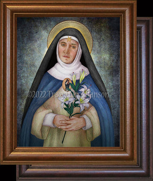 St. Beatrice of Silva Framed Art